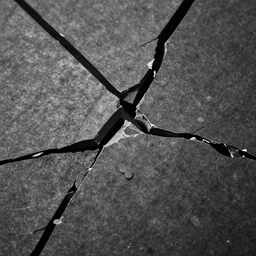 close-up broken