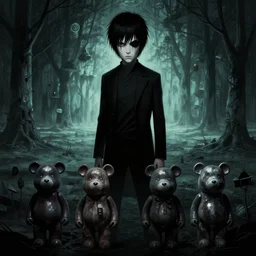 4 k disco elysium portrait country bears marc davis made in abyss design background of liminal space arnold lobel, dark, scary, madness, trauma, scott cawthon art in the style of akihito tsukushi