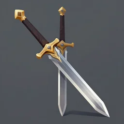 Sci-Fi Sword, 2D concept art, artstation