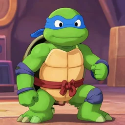 image of ninja turtles jim henson michelangelo