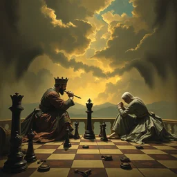 a scene from the queen's gambit