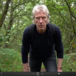 high detailed photo of roger waters caught on trailcam, hdr, hdd, 8 k, realism