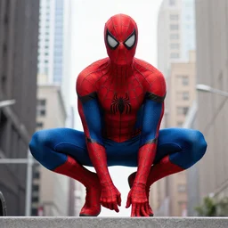 Dustin Henderson as Spiderman