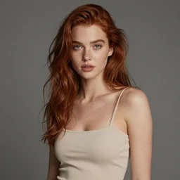 a very sexy ginger girl