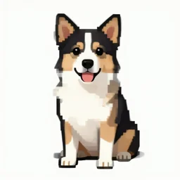 pixelate of a dog