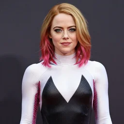 emma stone as spider gwen