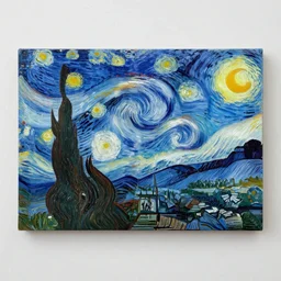 Rottnest Island painted in the style of van gogh, 16:9