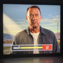 tom hanks on a gta v loading screen