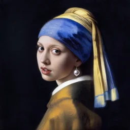 character portrait cyberpunk warhammer 4 0 k, girl with the pearl earring character design, painting by gaston bussiere, katsuya terada, frank frazetta, tom of finland, trending on artstation