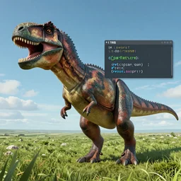 A TRex coding in Python