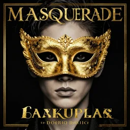 album cover art for masquerade gold black by akihiko yoshida