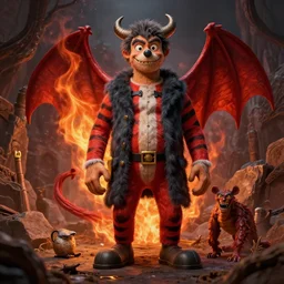 where's wally hellfire, demons, highly detailed ( ( (, les edwards ) ) )