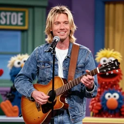 Kurt Cobain on Sesame Street, 1982