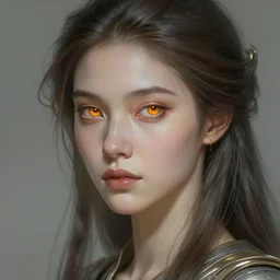 futuristic space woman portrait, sci-fi, amber eyes, face, long hair, fantasy, intricate, elegant, highly detailed, digital painting, artstation, concept art, smooth, sharp focus, illustration, art by artgerm and greg rutkowski and alphonse mucha
