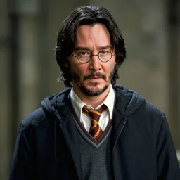 Keanu reeves in Harry Potter
