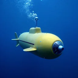 underwater submarine turtlemobile