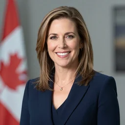 a candid portrait photo of ms. michael becker v, producer in canada, by evan pagac