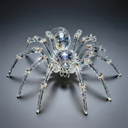 breathtaking intricate arachprismstarcraft strous glass sculptures :: sculpted ethereal starcraft glass demon spiders sculptures :: stunning resin ethereal vengecreations spider hikari sculptures