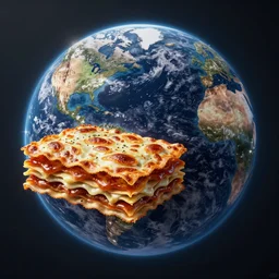 Earth if it was made out of Lasagna, realistic 4k octane beautifully detailed render, 4k post-processing, highly detailed, intricate complexity, epic composition, magical atmosphere, cinematic lighting, masterpiece, ultra hd