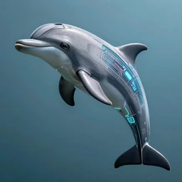 Jones the cybernetically-enhanced dolphin from the 1995 movie Johnny Mnemonic
