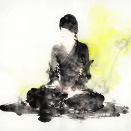 zen, bright ink