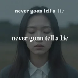 never gonna tell a lie, surrealist