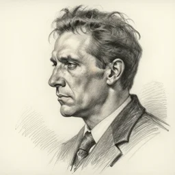 a realistic yet scraggly portrait sketch of the side profile of a stern and sophisticated the pyro, trending on artstation, intricate details, in the style of frank auerbach, in the style of sergio aragones, in the style of martin ansin, in the style of david aja, in the style of mattias adolfsson