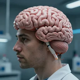 highly detailed portrait of a laboratory brain by atey ghailan greg tocchini james gilleard joe fenton kaethe butcher