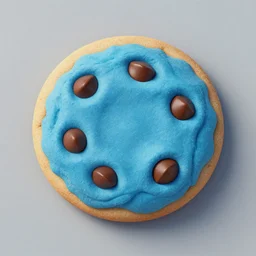 blue ( chocolate chip cookie )