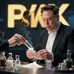 Elon musk and Walter white making methamphetamine. 8k ultra realistic, award winning, unreal engine 5, masterpiece, atmosphere glow, hyperrealistic, focused, extreme details, cinematic