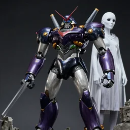 Mazinger Z Versus Mecha- Godzilla Versus Dark Guyver Versus Ghost In The Shell Yusuke Murata Yasushi Nirasawa Style, beautiful aesthetic, photorealistic, volumetric lighting, hyperrealistic, octane render, HDR, Production IG Studios Anime Style