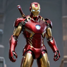 steampunk iron man
