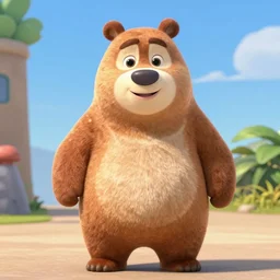 a new bear character from zootopia 2