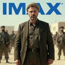 kurdish general in a movie directed by christopher nolan, movie still frame, promotional image, imax 7 0 mm footage, strong and imposing