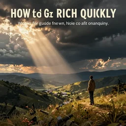 illustrated guide on how to get rich quickly