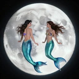 mermaids on the moon