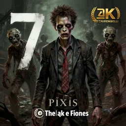 black francis from the pixies as a zombie, 7 days to die zombie, gritty background, fine art, award winning, intricate, elegant, sharp focus, cinematic lighting, digital painting, 8 k concept art, art by brom, art by guweiz and z. w. gu, art by michael hussar, 8 k