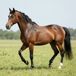a horse with 52 legs.