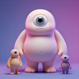 hyperrealistic rendering, fat smooth cronenberg flesh monster marshmellow by donato giancola and wayne barlow and zdzisław beksinski, eyeballs, product photography, action figure, sofubi, studio lighting, colored gels, colored background, xf iq 4, 1 5 0 mp, 5 0 mm, f 1. 4, iso 2 0 0