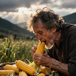 john fahey furiously devours corn