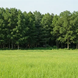 forest surrounding prairie, tc steele