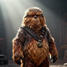 jabba the hutt but instead its donald trump from star war s, cinematic, 4 k, god rays through fog.