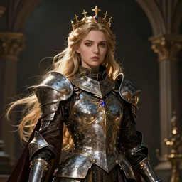 Concept art, Alchemy Imperial Princess knight gothic girl, artstation trending, highly detailded
