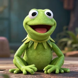 kermit the frog in Jurassic World