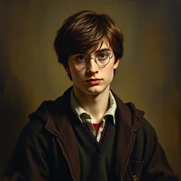 portrait of harry potter by johannes vermeer