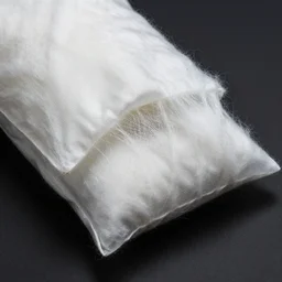 silk parcels, used to contain liquids. realistic. spider silk