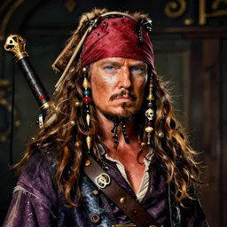 trump in the pirate of the caribbean