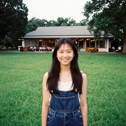 a meadow near a restaurant!! accidentally photographed, accidental photo portra 8 0 0 in the 9 0 s