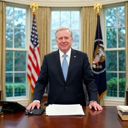 jerma985 as president in the oval office