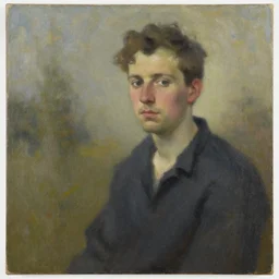 a painting by peteris kalve, oil on canvas